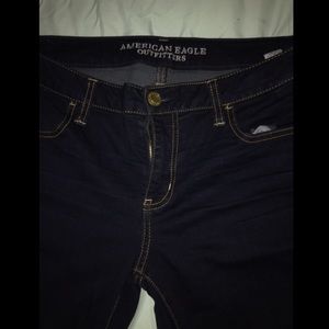 Dark Blue American Eagle Jeans
